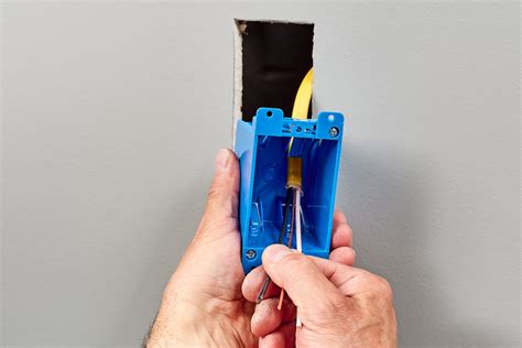 how to place electrical box|install old work electrical box.